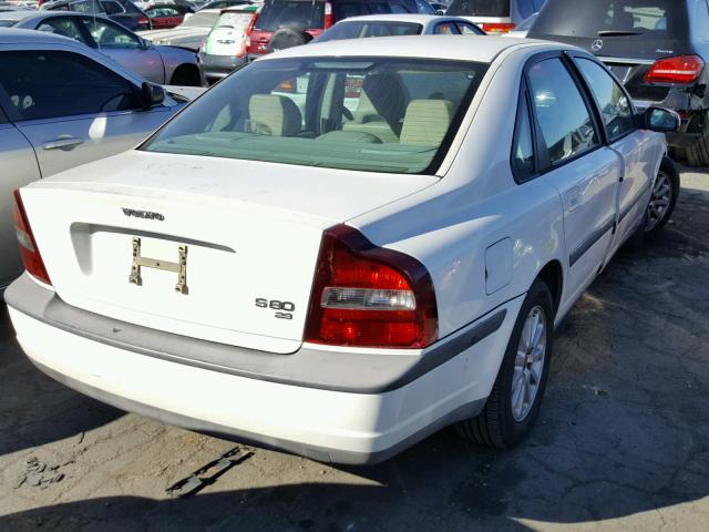 YV1TS97D1X1045256 - 1999 VOLVO S80 WHITE photo 4