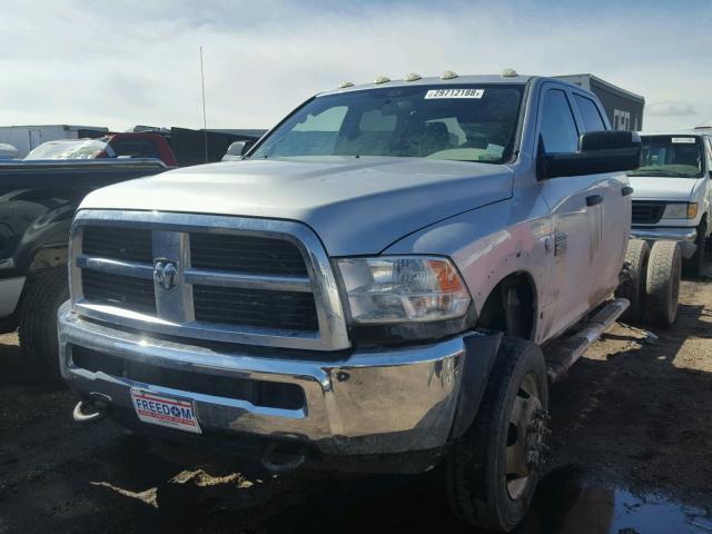 3C7WDLEL4CG214950 - 2012 DODGE RAM 4500 S SILVER photo 2