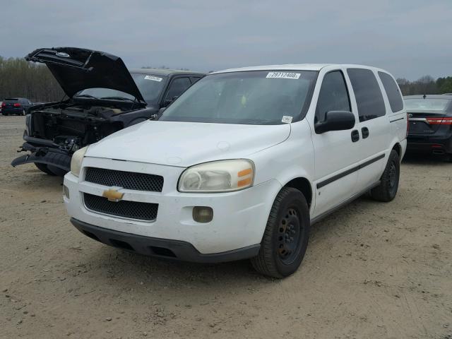 1GNDV23107D124640 - 2007 CHEVROLET UPLANDER L WHITE photo 2