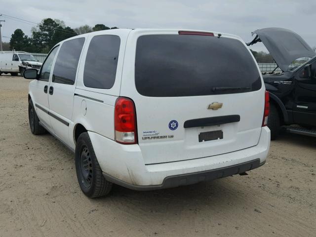 1GNDV23107D124640 - 2007 CHEVROLET UPLANDER L 白色 照片 3