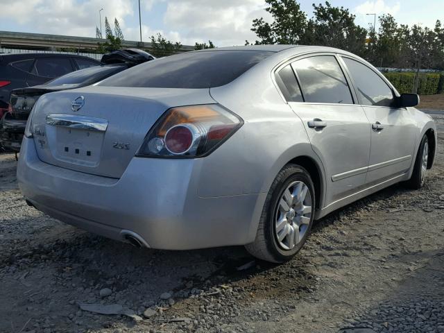 1N4AL2AP3CC231969 - 2012 NISSAN ALTIMA BAS SILVER photo 4