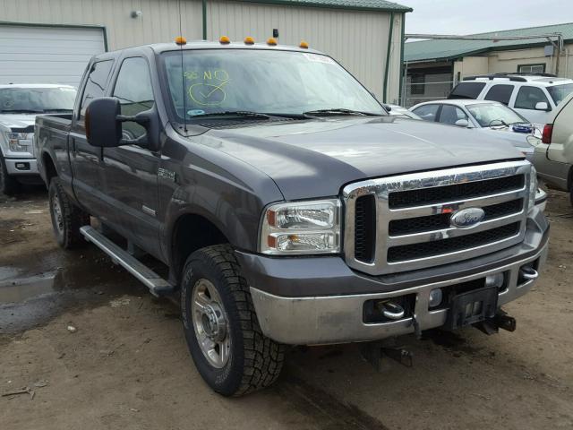 1FTWW31P06ED31467 - 2006 FORD F350 SRW S CHARCOAL photo 1