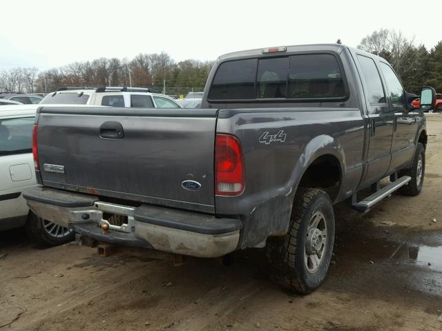 1FTWW31P06ED31467 - 2006 FORD F350 SRW S CHARCOAL photo 4