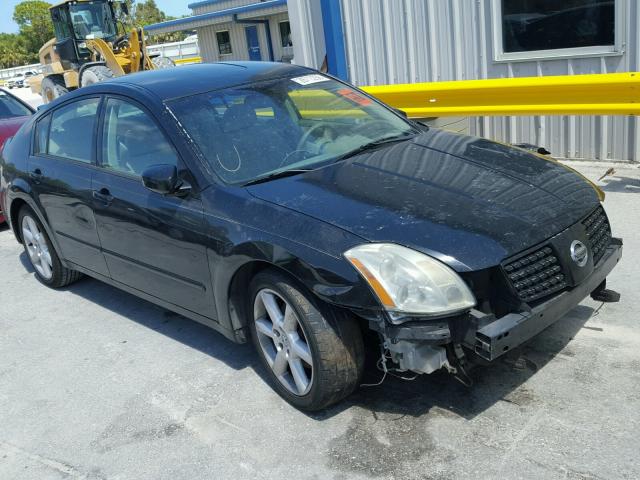 1N4BA41E85C837761 - 2005 NISSAN MAXIMA SE BLACK photo 1