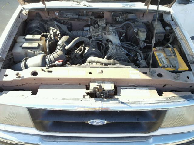 1FTCR10A8VUA84988 - 1997 FORD RANGER WHITE photo 7