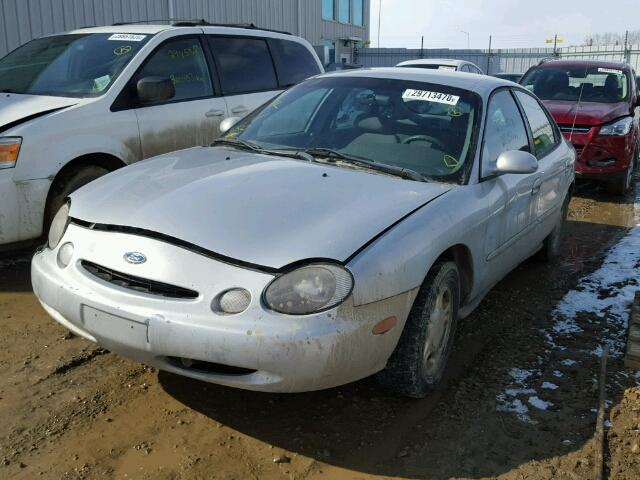 1FALP52U1VG305288 - 1997 FORD TAURUS GL SILVER photo 2