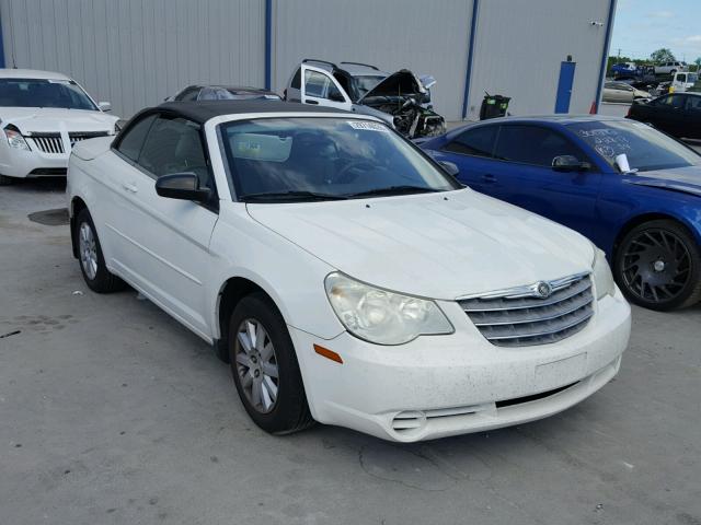 1C3LC45K18N572851 - 2008 CHRYSLER SEBRING WHITE photo 1