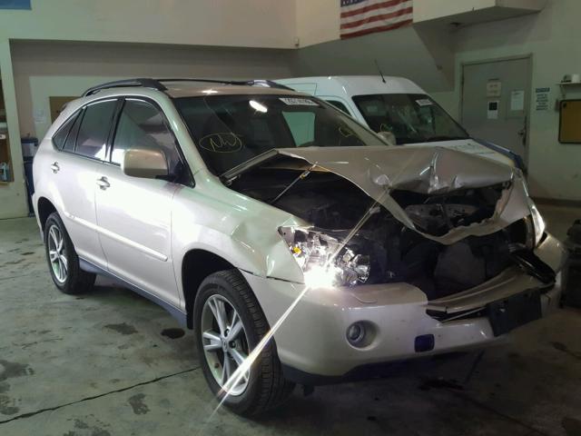 JTJHW31U872037460 - 2007 LEXUS RX 400H TAN photo 1