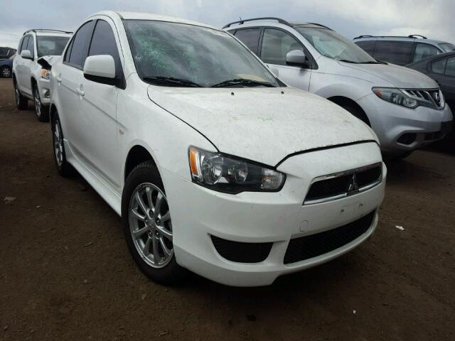 JA32U2FU5EU005146 - 2014 MITSUBISHI LANCER ES/ WHITE photo 1