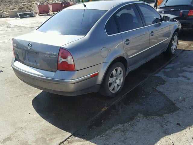 WVWTH63B01P272787 - 2001 VOLKSWAGEN PASSAT GLX 银色 照片 4