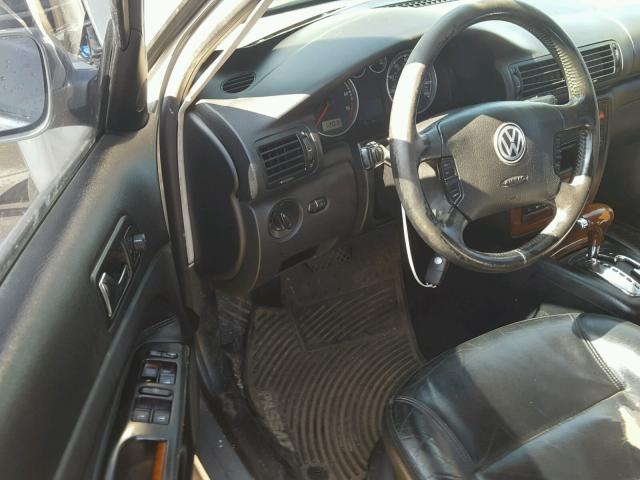 WVWTH63B01P272787 - 2001 VOLKSWAGEN PASSAT GLX 银色 照片 9
