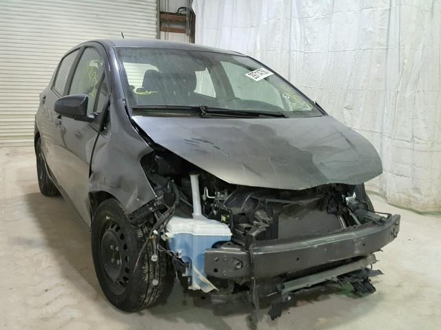 VNKKTUD39HA072632 - 2017 TOYOTA YARIS L GRAY photo 1