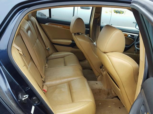 19UUA66295A050831 - 2005 ACURA TL BLUE photo 6