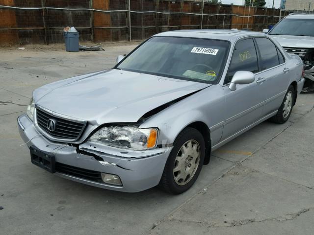 JH4KA96644C007087 - 2004 ACURA 3.5RL SILVER photo 2