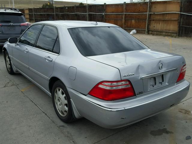 JH4KA96644C007087 - 2004 ACURA 3.5RL SILVER photo 3