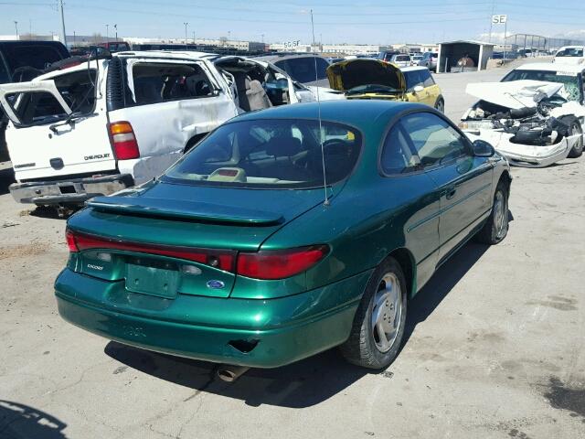 3FAFP11302R102900 - 2002 FORD ESCORT ZX2 GREEN photo 4