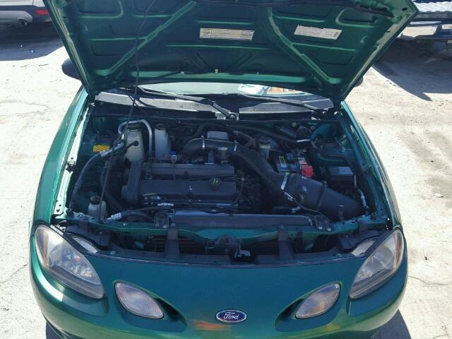 3FAFP11302R102900 - 2002 FORD ESCORT ZX2 GREEN photo 7