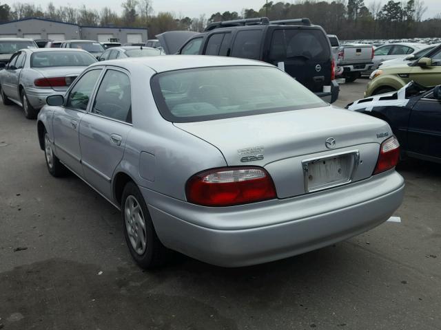 1YVGF22D825285197 - 2002 MAZDA 626 ES SILVER photo 3