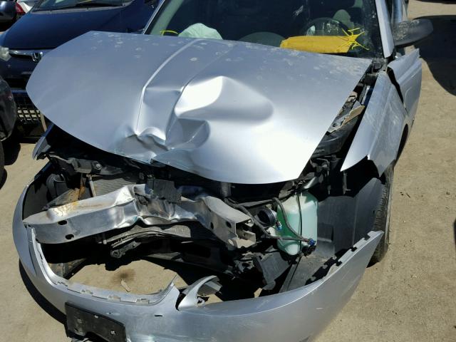 1G8AJ55F77Z152434 - 2007 SATURN ION LEVEL SILVER photo 9