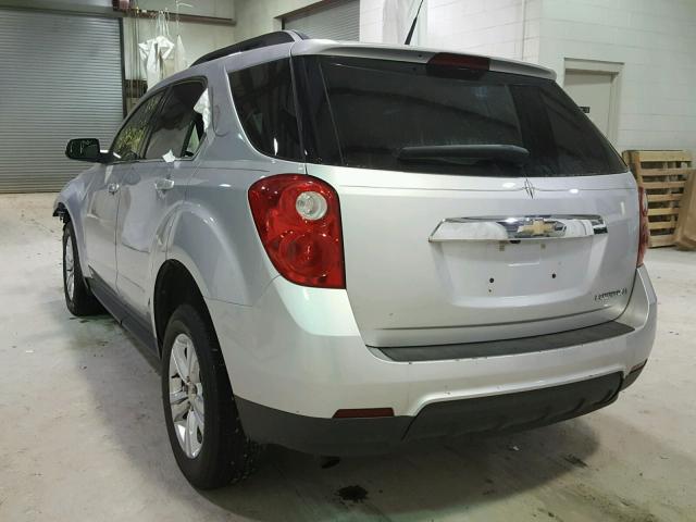 2CNALDEC2B6386643 - 2011 CHEVROLET EQUINOX LT SILVER photo 3