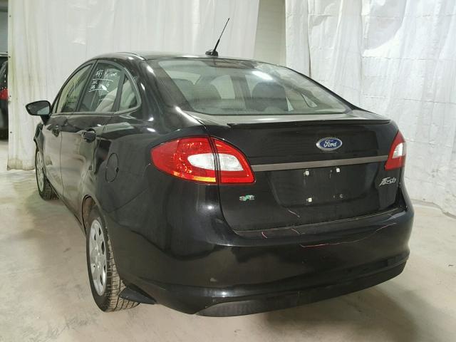 3FADP4BJ5BM206690 - 2011 FORD FIESTA SE BLACK photo 3