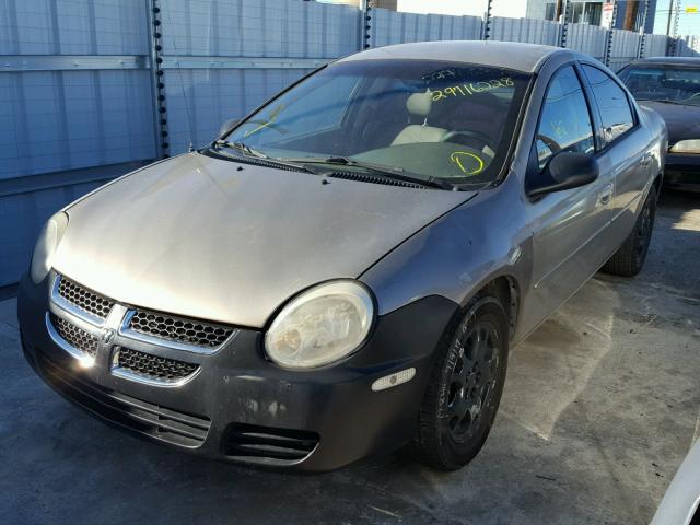 1B3ES26C53D106584 - 2003 DODGE NEON SE BROWN photo 2