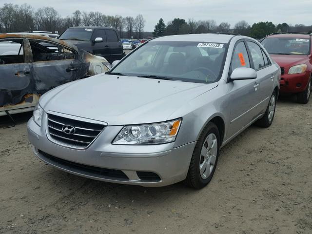 5NPET46C59H540725 - 2009 HYUNDAI SONATA GLS SILVER photo 2