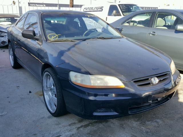 1HGCG32601A014537 - 2001 HONDA ACCORD LX BLACK photo 1