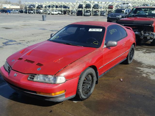 JHMBB1176PC000029 - 1993 HONDA PRELUDE SR RED photo 2