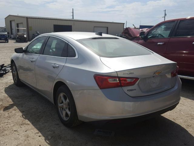 1G1ZB5ST4JF148522 - 2018 CHEVROLET MALIBU LS 银色 照片 3