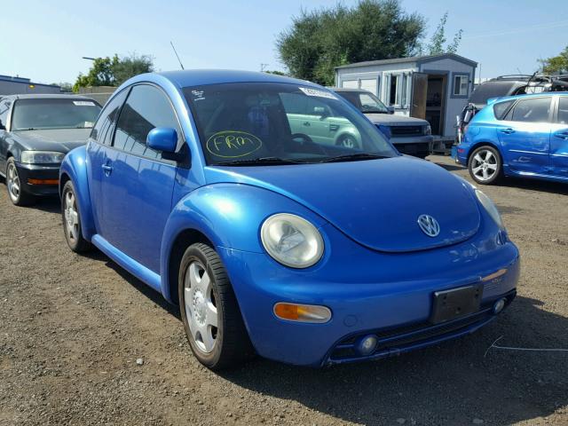 3VWBB61C7WM021333 - 1998 VOLKSWAGEN NEW BEETLE 蓝色 照片 1