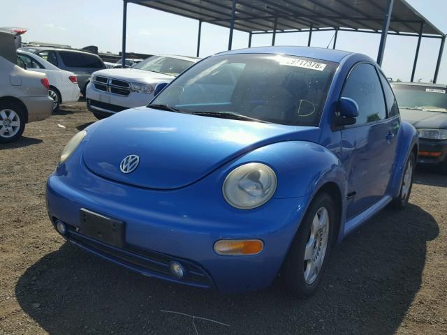 3VWBB61C7WM021333 - 1998 VOLKSWAGEN NEW BEETLE 蓝色 照片 2