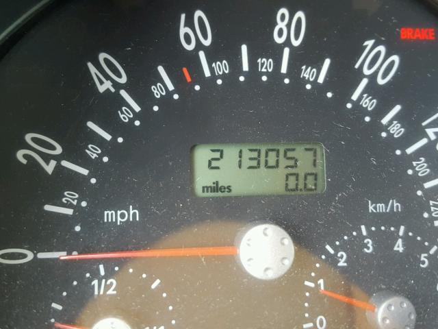 3VWBB61C7WM021333 - 1998 VOLKSWAGEN NEW BEETLE 蓝色 照片 8