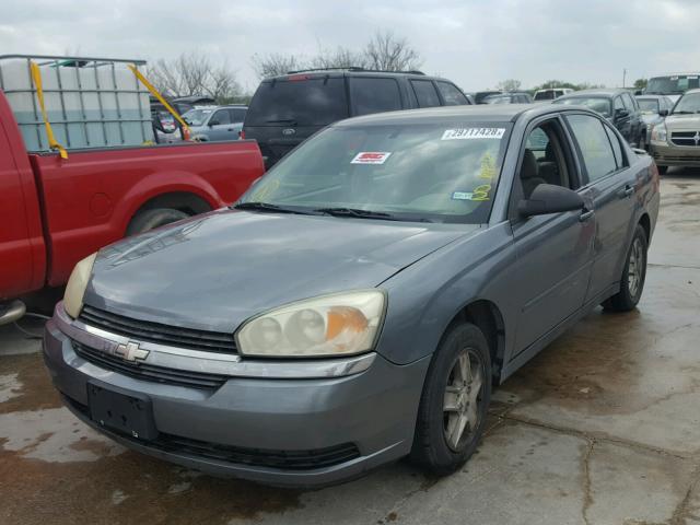 1G1ZT54875F211799 - 2005 CHEVROLET MALIBU LS ნაცრისფერი ფოტო 2