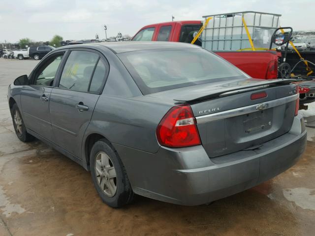 1G1ZT54875F211799 - 2005 CHEVROLET MALIBU LS ნაცრისფერი ფოტო 3