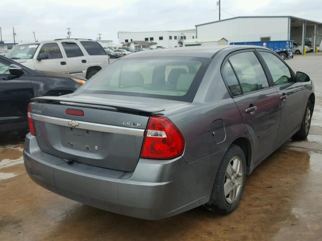1G1ZT54875F211799 - 2005 CHEVROLET MALIBU LS ნაცრისფერი ფოტო 4