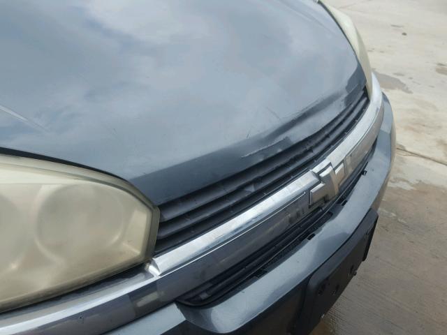 1G1ZT54875F211799 - 2005 CHEVROLET MALIBU LS ნაცრისფერი ფოტო 9