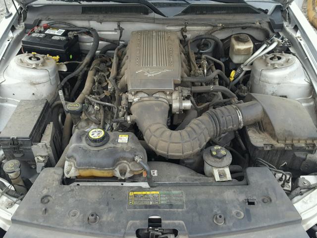 1ZVFT85H475277310 - 2007 FORD MUSTANG GT SILVER photo 7