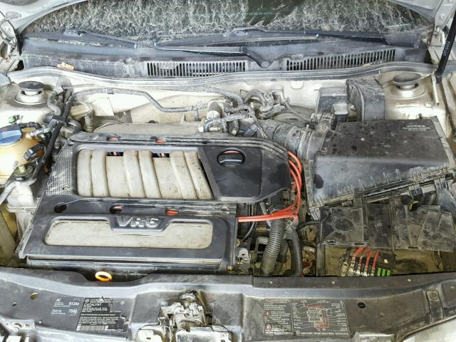 3VWTG69M01M142250 - 2001 VOLKSWAGEN JETTA GLX GRAY photo 7