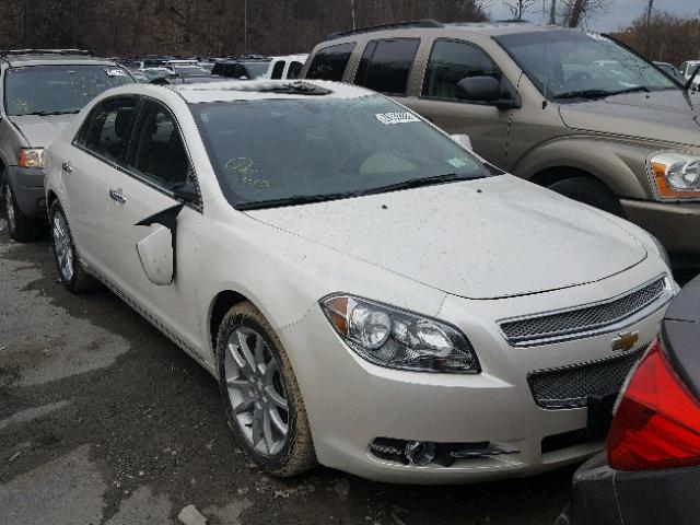 1G1ZE5E75BF131185 - 2011 CHEVROLET MALIBU LTZ WHITE photo 1