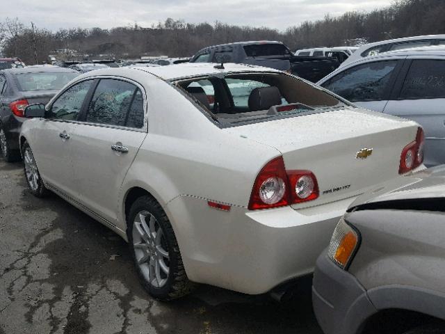 1G1ZE5E75BF131185 - 2011 CHEVROLET MALIBU LTZ 白色 照片 3