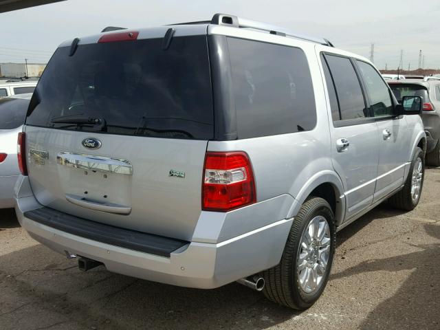 1FMJU1K50DEF08786 - 2013 FORD EXPEDITION SILVER photo 4