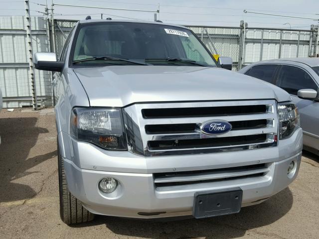 1FMJU1K50DEF08786 - 2013 FORD EXPEDITION SILVER photo 9