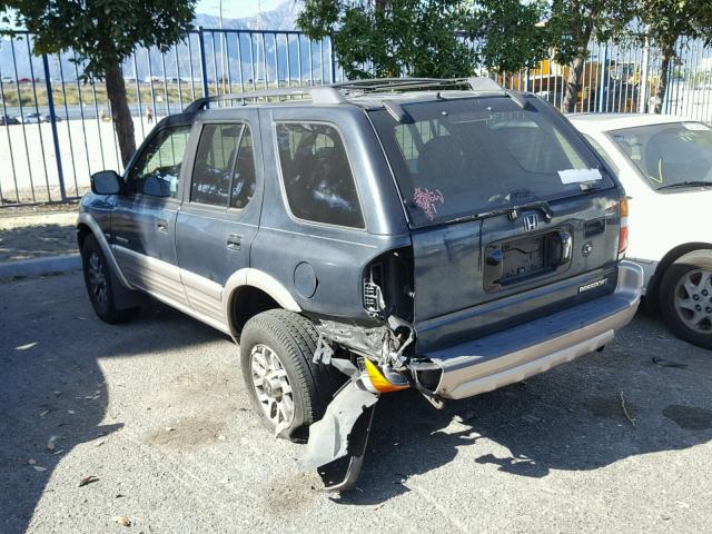 4S6CK58W514410464 - 2001 HONDA PASSPORT E 黑色 照片 3