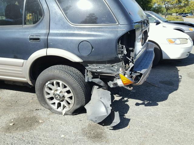 4S6CK58W514410464 - 2001 HONDA PASSPORT E BLACK photo 9