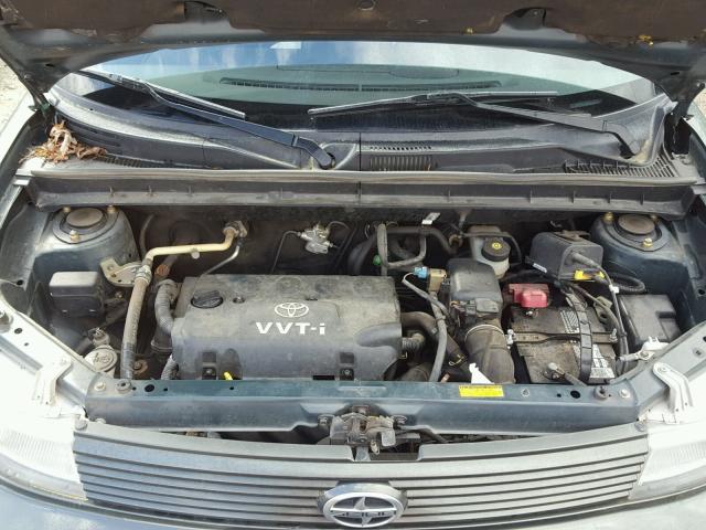 JTLKT324654006309 - 2005 TOYOTA SCION XB GREEN photo 7