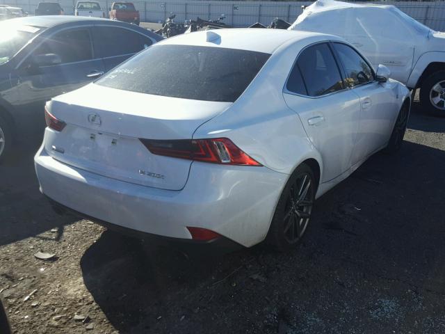 JTHBA1D29G5011825 - 2016 LEXUS IS 200T WHITE photo 4