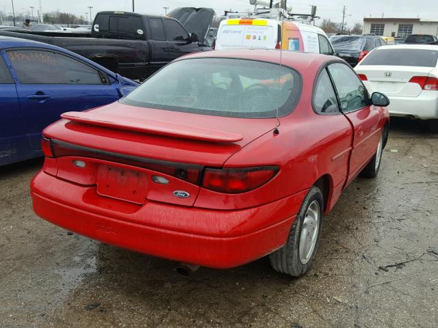 3FAKP113XYR111806 - 2000 FORD ESCORT ZX2 RED photo 4