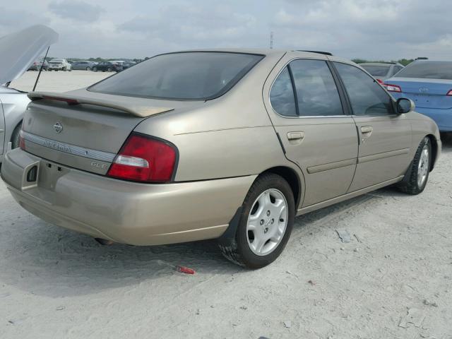 1N4DL01A7YC235947 - 2000 NISSAN ALTIMA XE GOLD photo 4