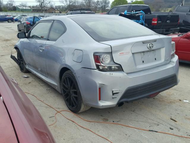 JTKJF5C74E3068650 - 2014 TOYOTA SCION TC 银色 照片 3